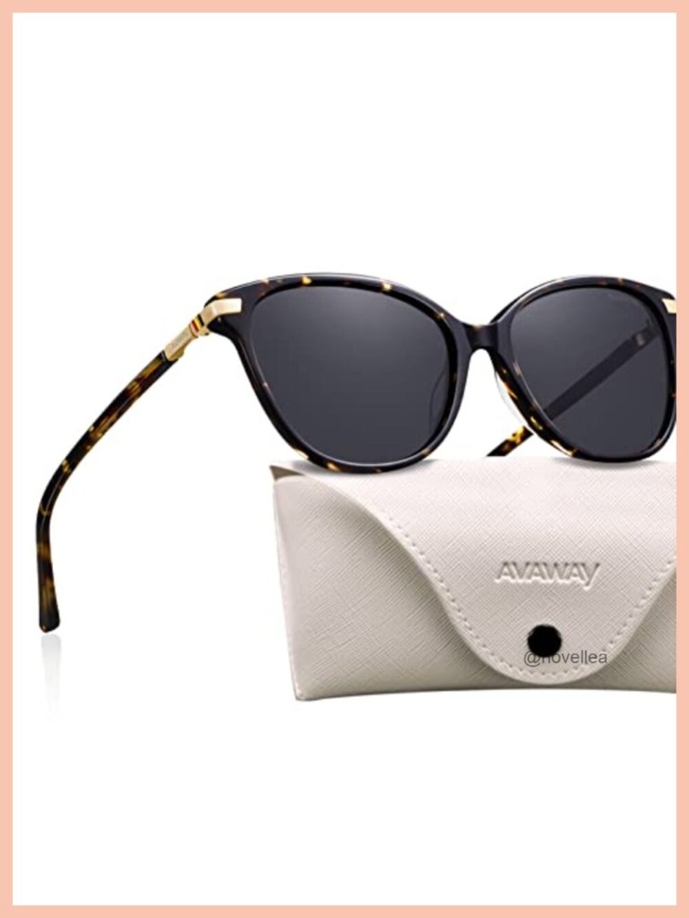 Vintage Cat Eye Polarized Sunglasses with HD TAC UV Protection Lens
